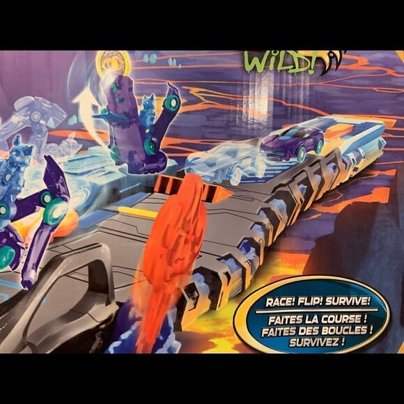 Screechers Wild Fossil Fire Stunt Set, new! - Picture 7 of 14